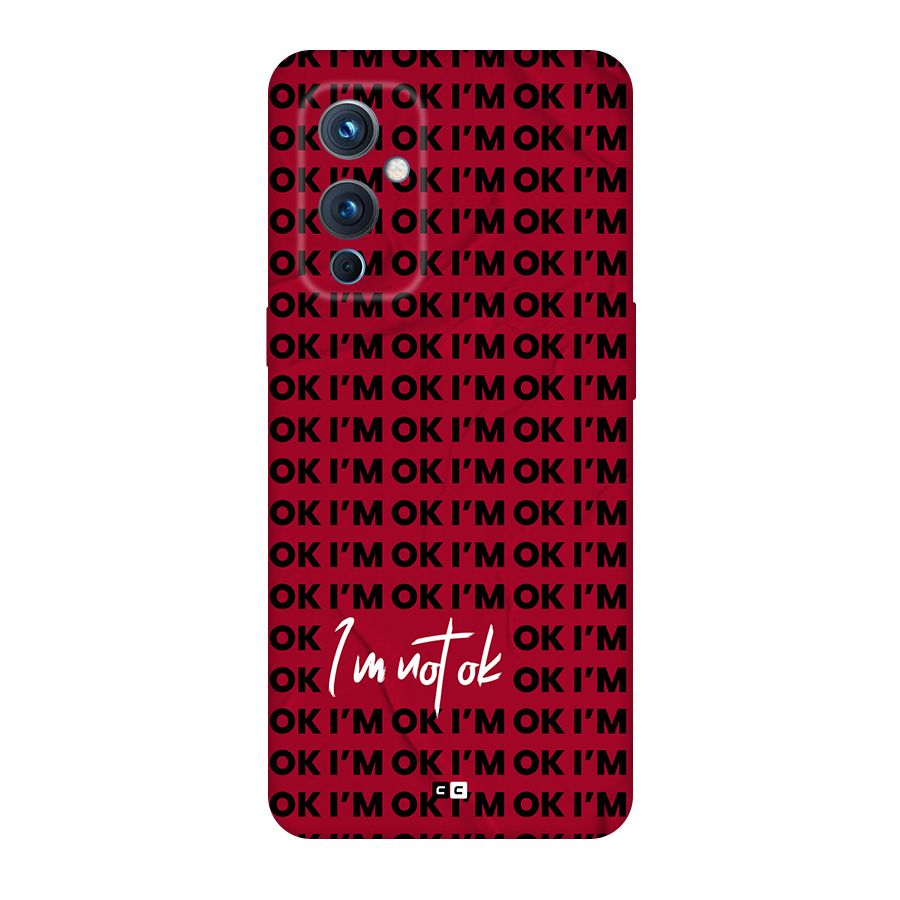 Really Not Ok Back Case for OnePlus 9