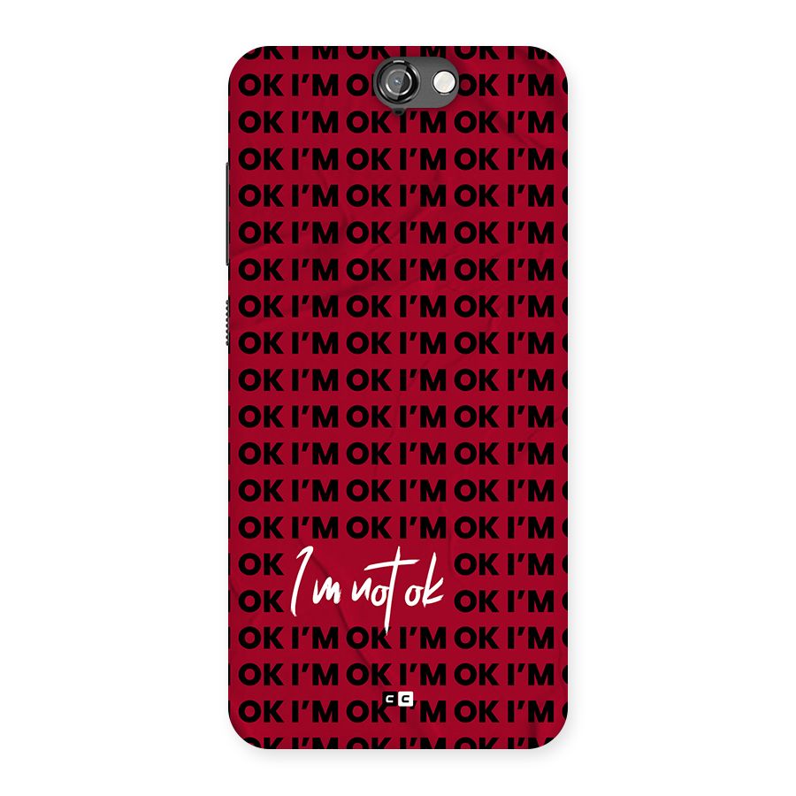 Really Not Ok Back Case for One A9
