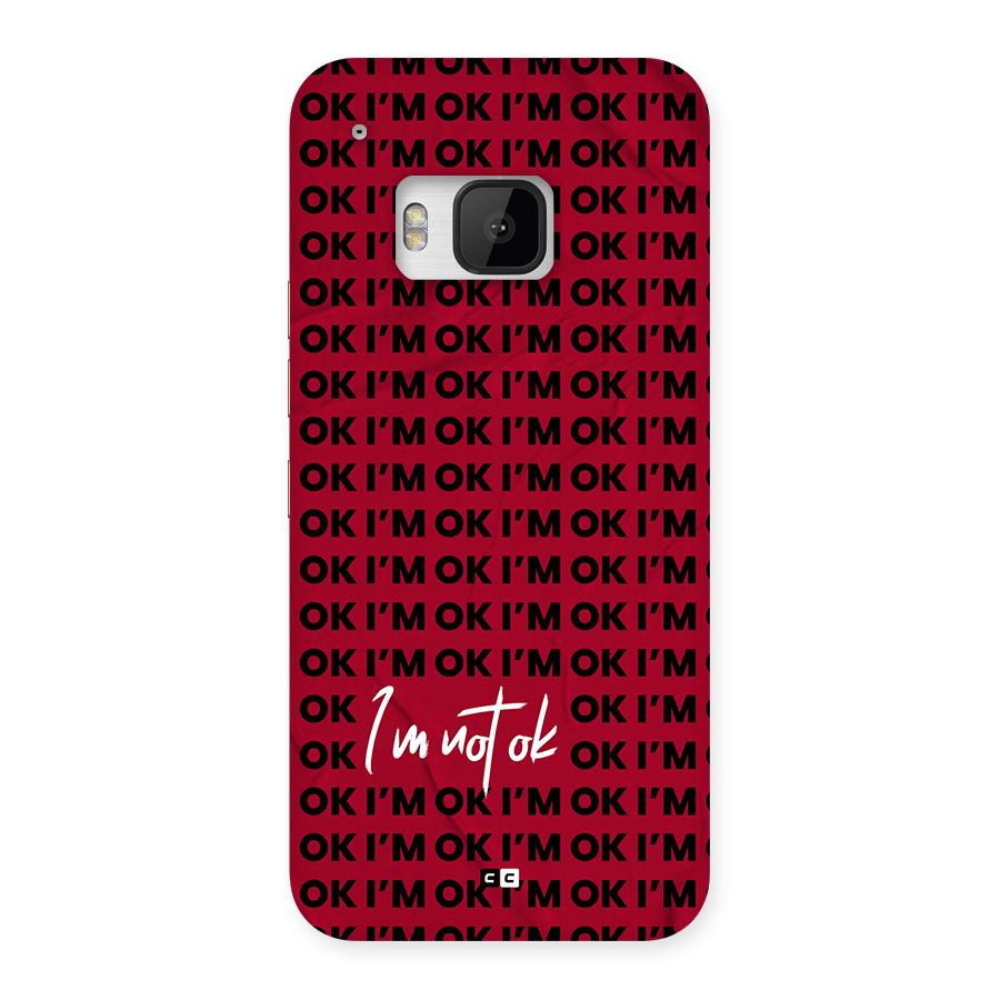Really Not Ok Back Case for One M9