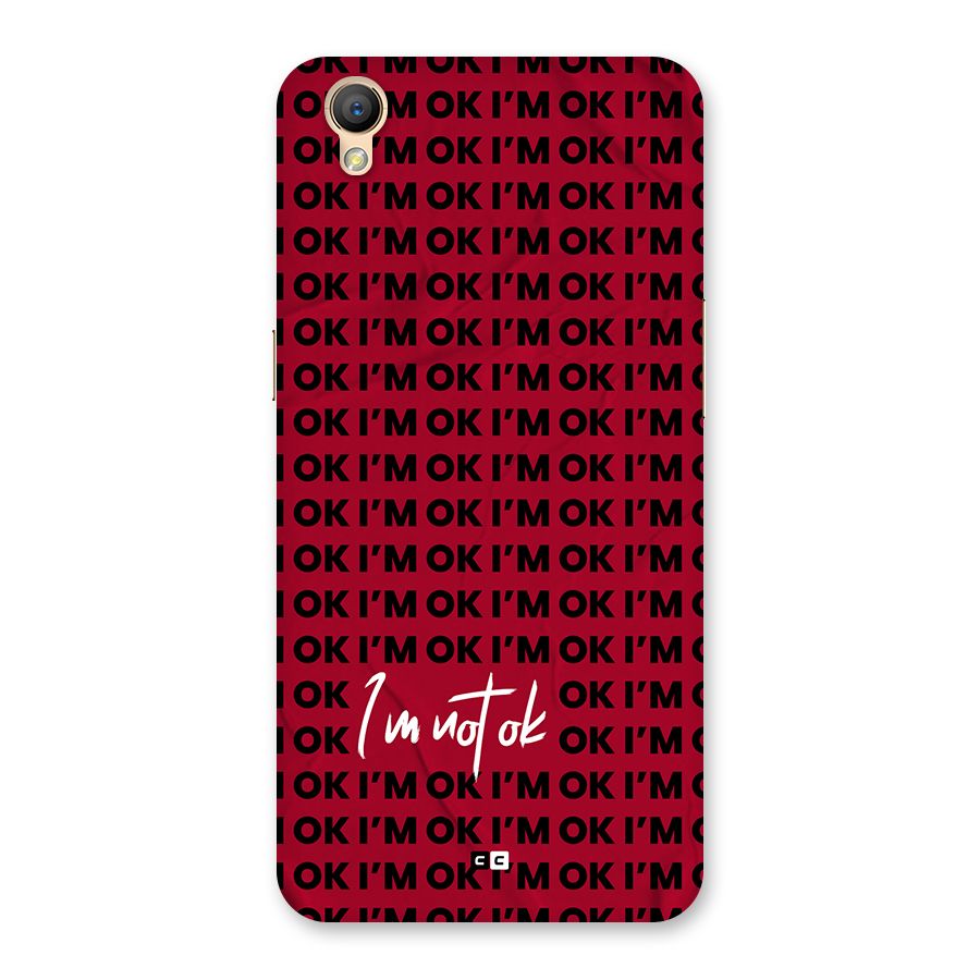 Really Not Ok Back Case for Oppo A37