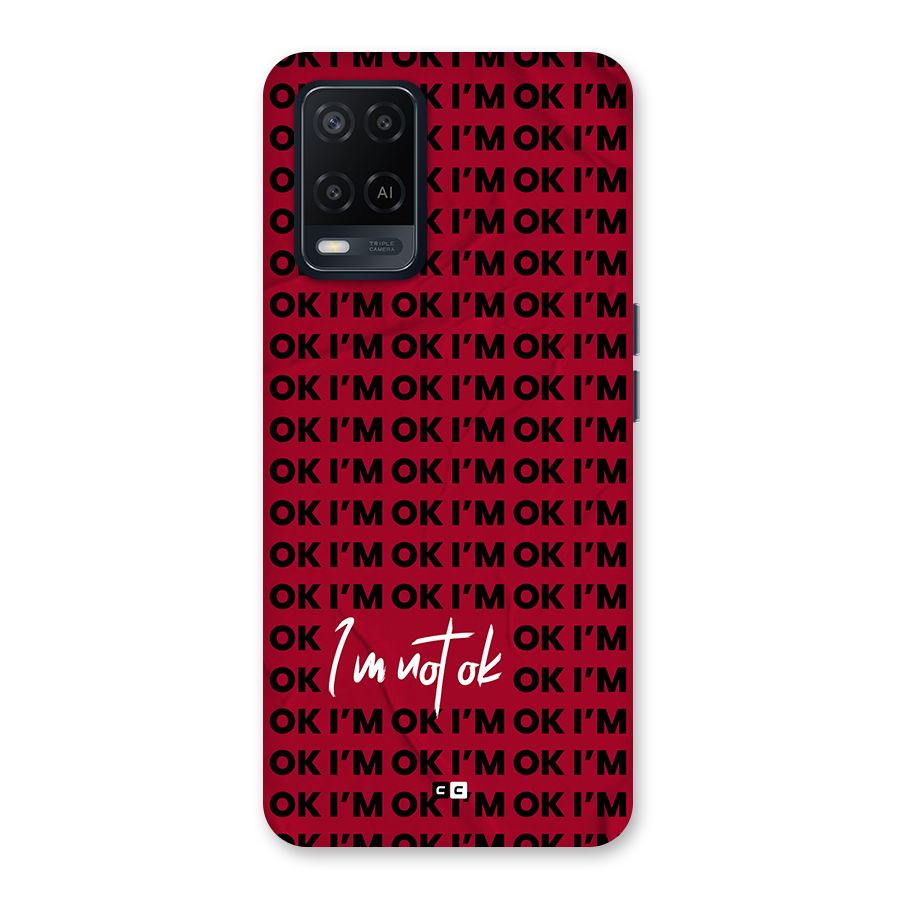Really Not Ok Back Case for Oppo A54