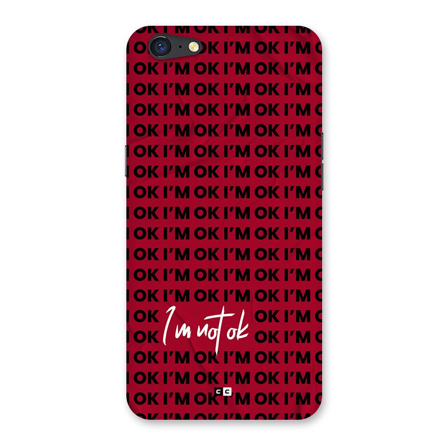 Really Not Ok Back Case for Oppo A71