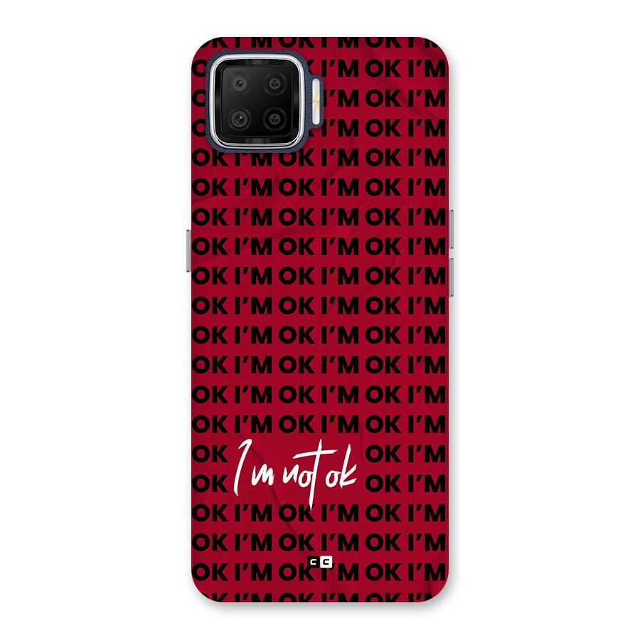 Really Not Ok Back Case for Oppo F17
