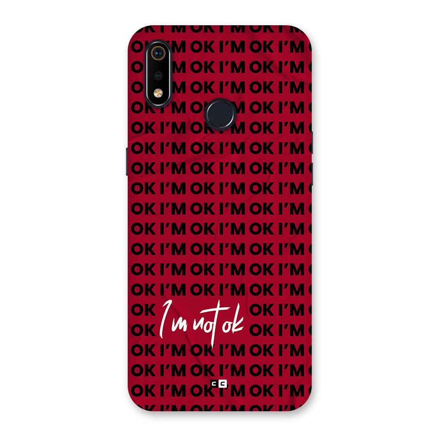 Really Not Ok Back Case for Realme 3i