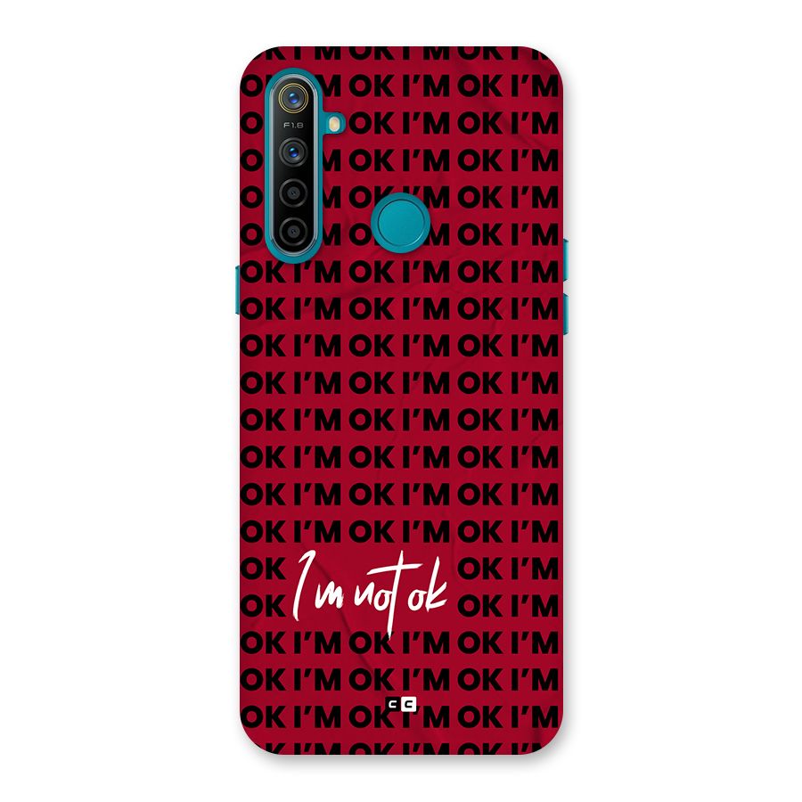 Really Not Ok Back Case for Realme 5i