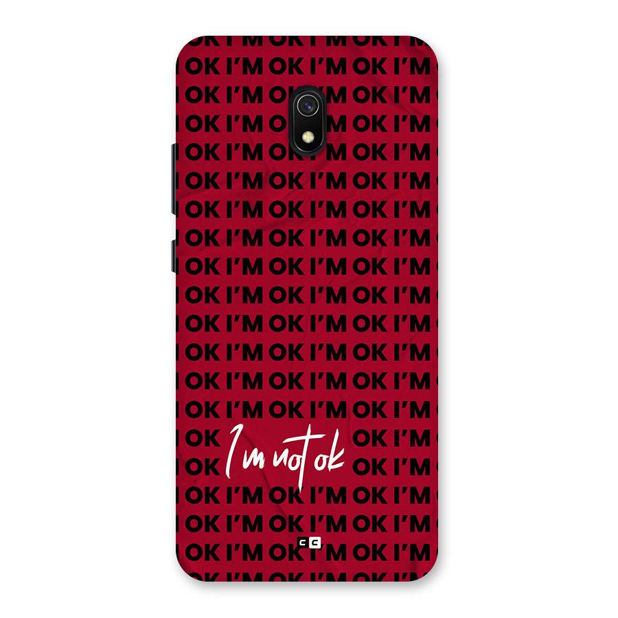 Really Not Ok Back Case for Redmi 8A