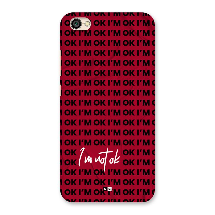 Really Not Ok Back Case for Redmi Y1 Lite