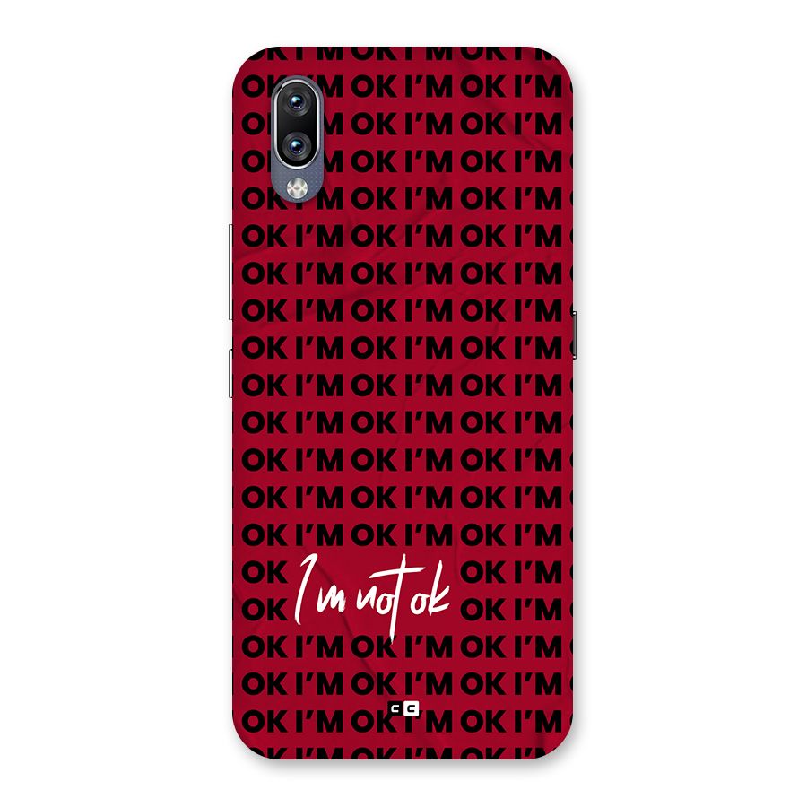 Really Not Ok Back Case for Vivo NEX