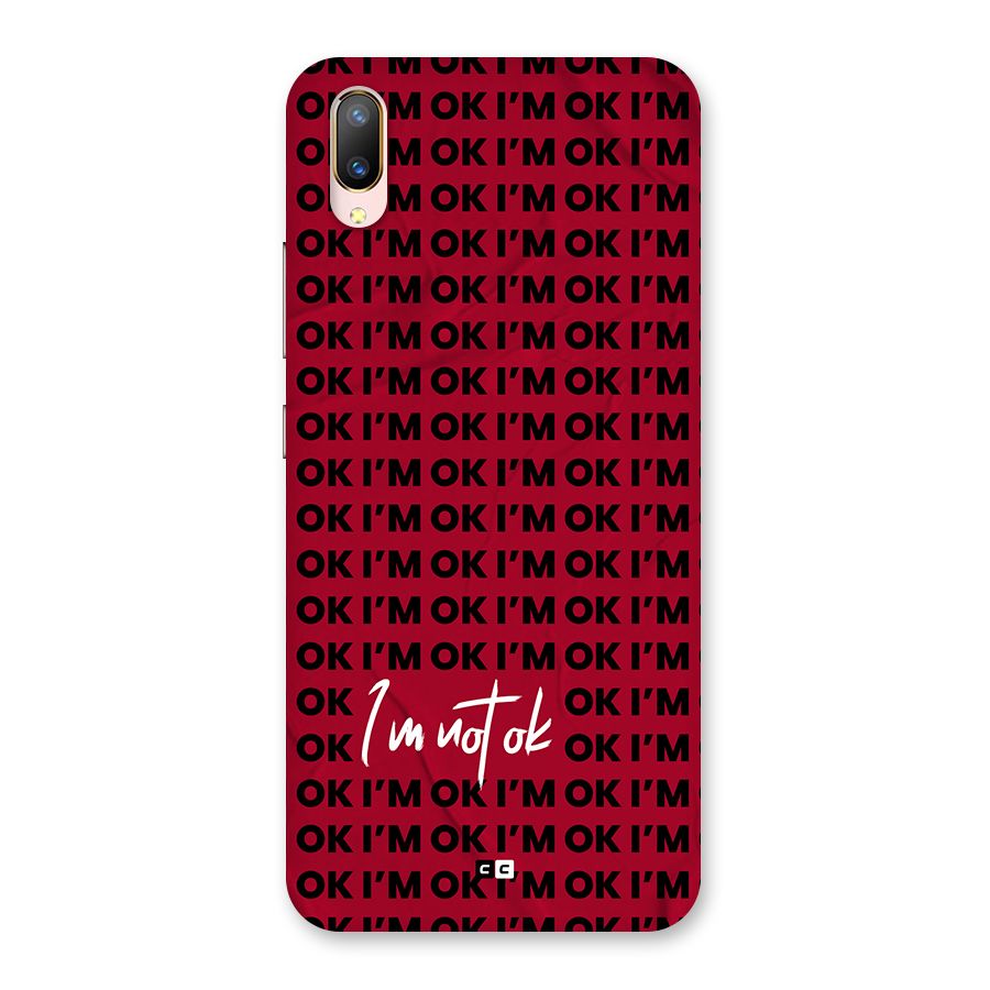 Really Not Ok Back Case for Vivo V11 Pro