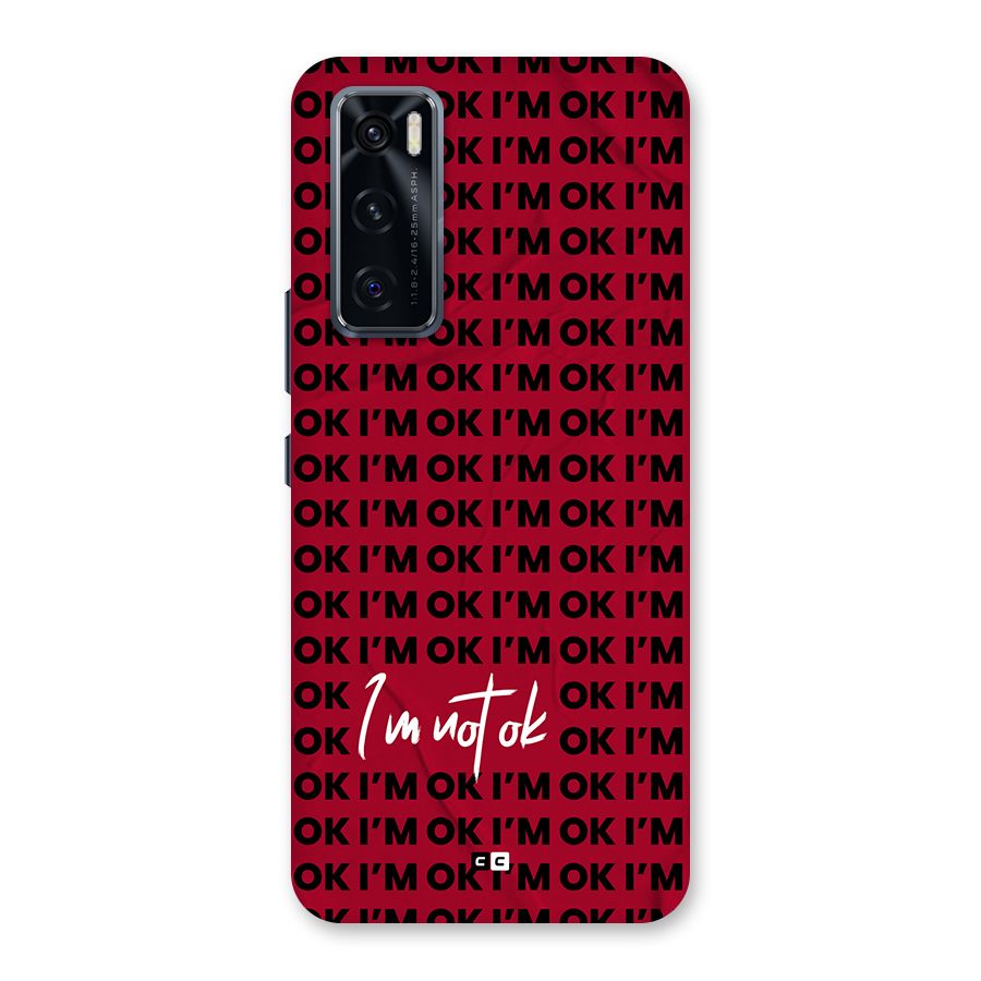 Really Not Ok Back Case for Vivo V20 SE