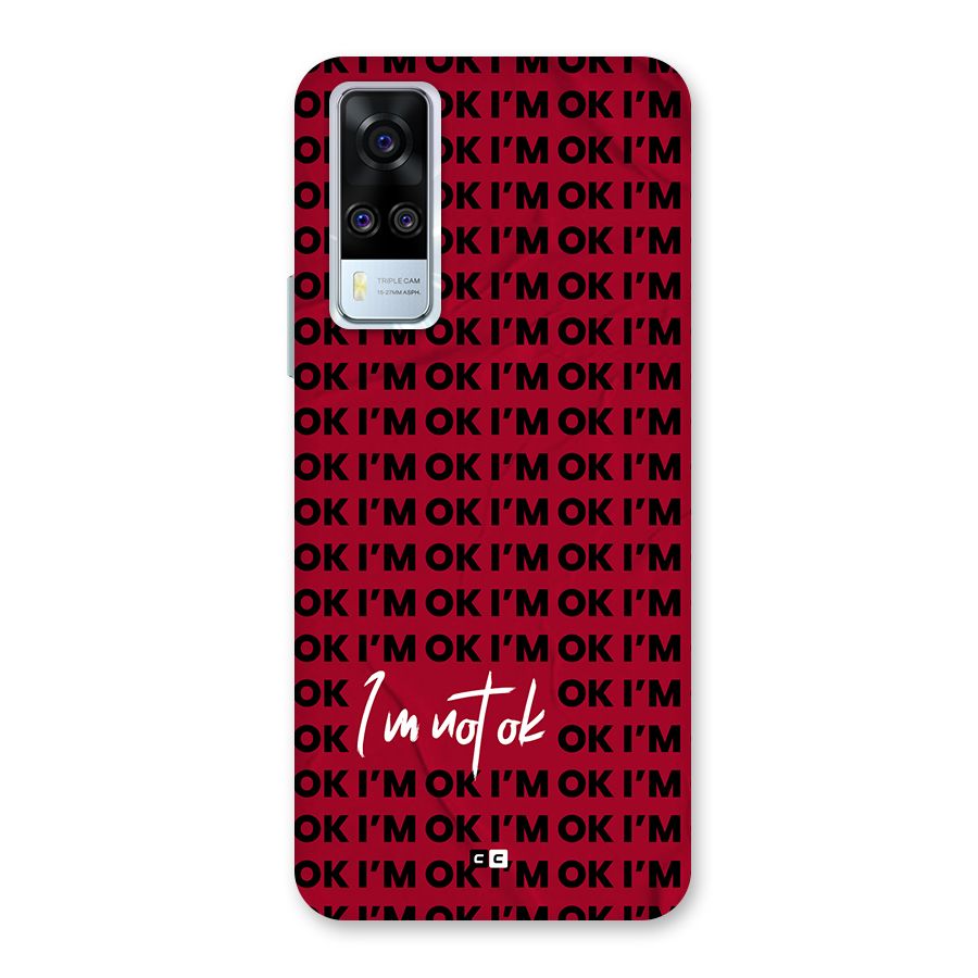 Really Not Ok Back Case for Vivo Y51