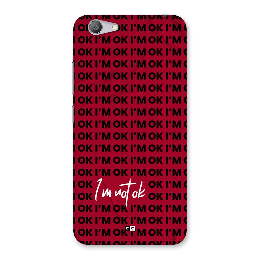 Really Not Ok Back Case for Vivo Y53