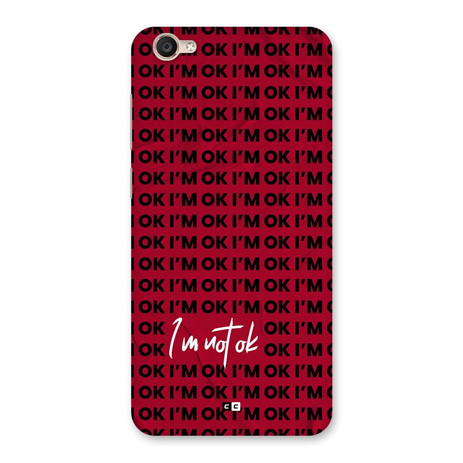 Really Not Ok Back Case for Vivo Y55L