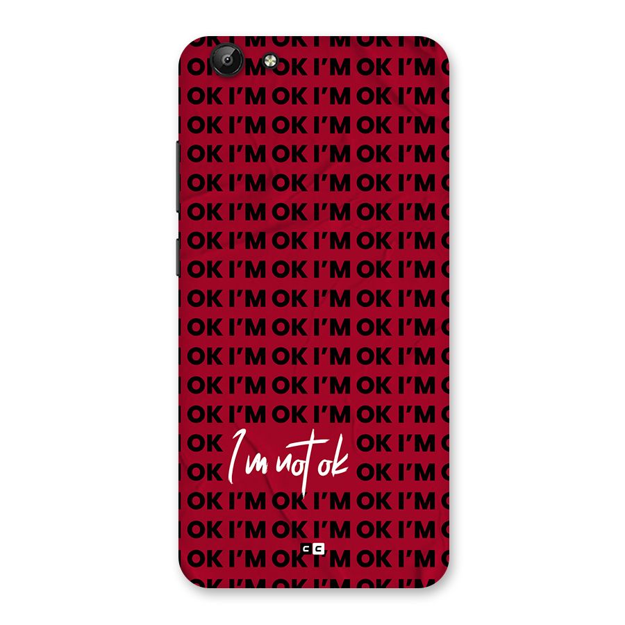 Really Not Ok Back Case for Vivo Y69