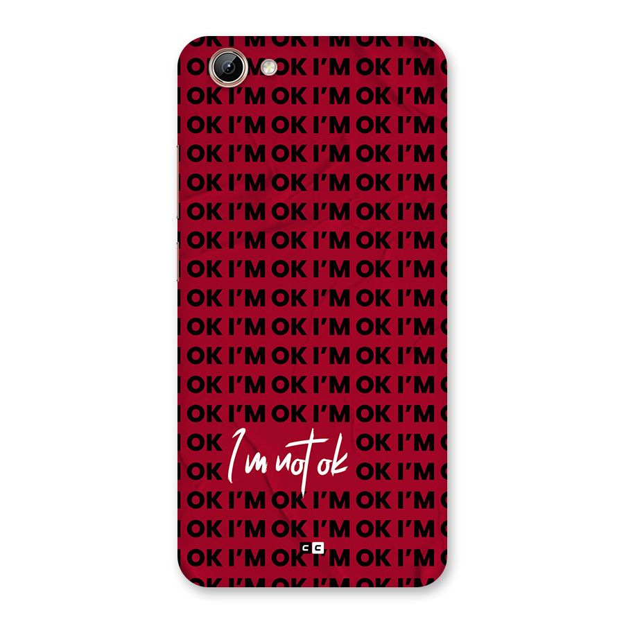 Really Not Ok Back Case for Vivo Y71