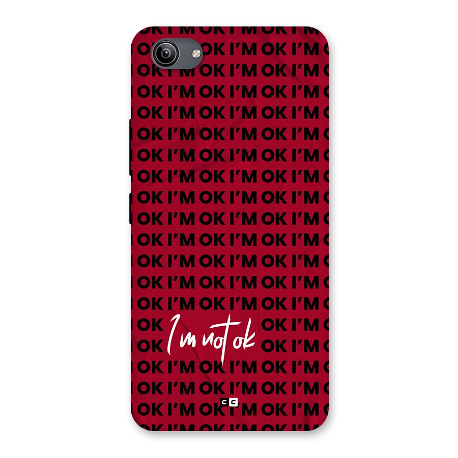Really Not Ok Back Case for Vivo Y81i