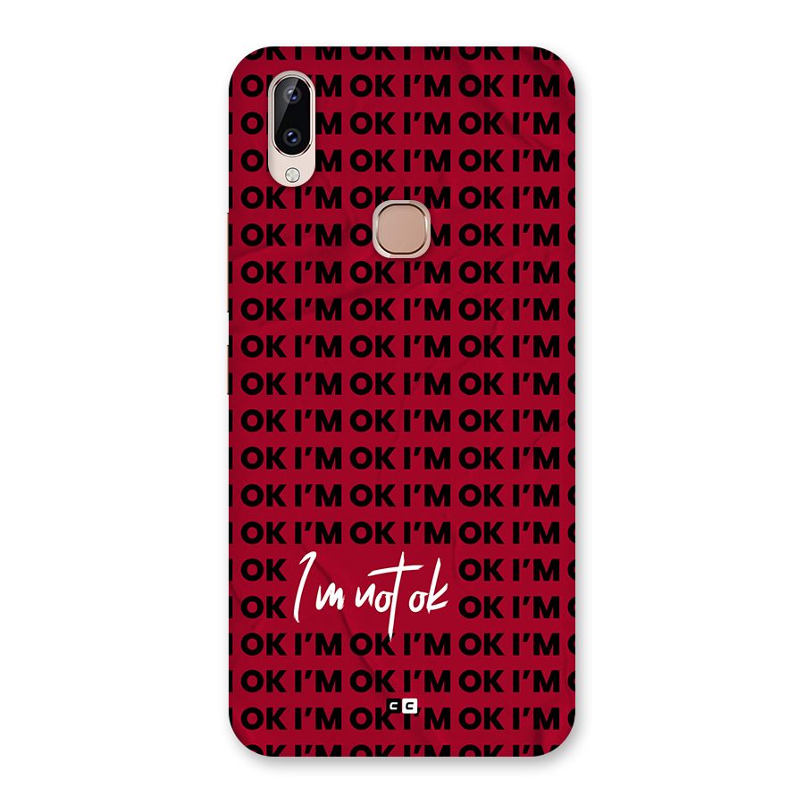 Really Not Ok Back Case for Vivo Y83 Pro