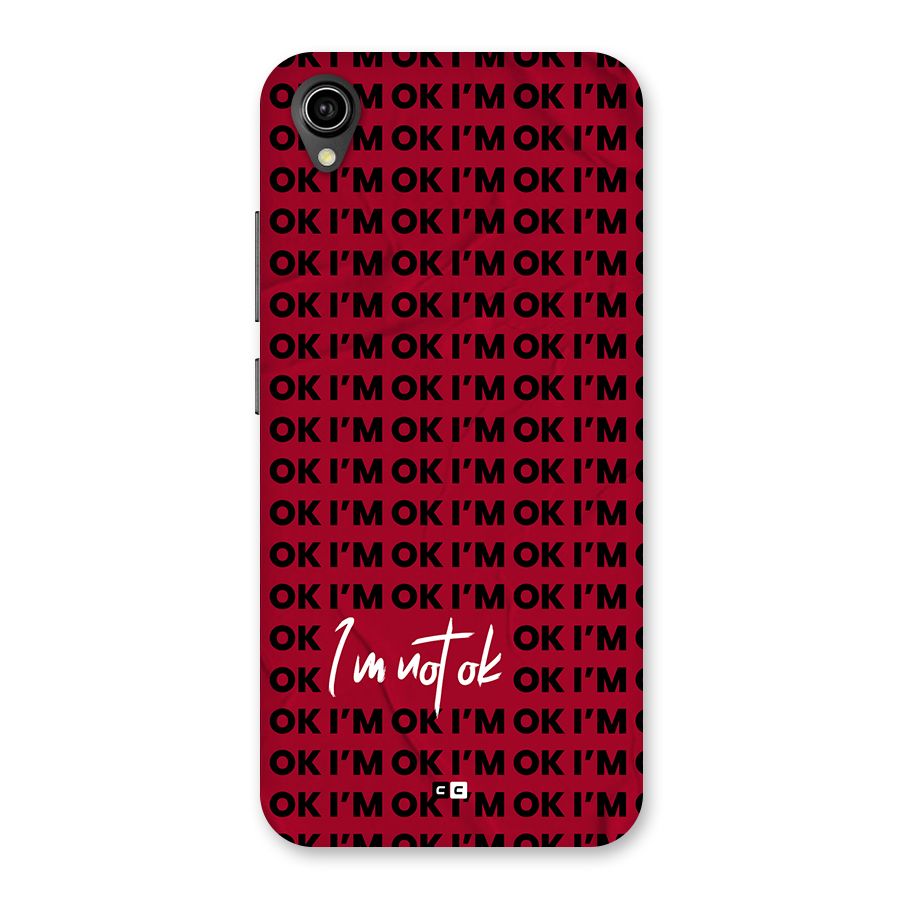 Really Not Ok Back Case for Vivo Y90