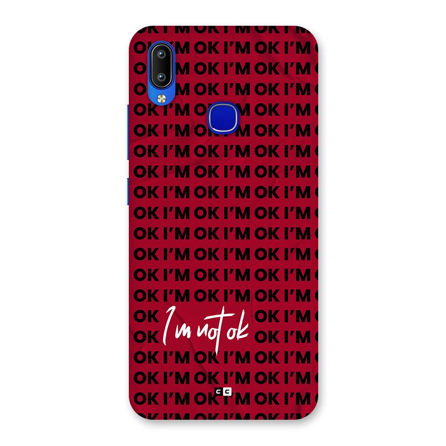 Really Not Ok Back Case for Vivo Y91