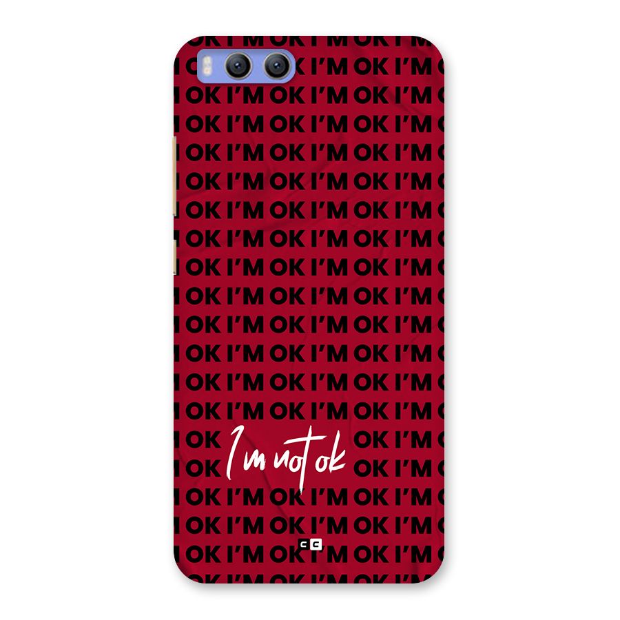 Really Not Ok Back Case for Xiaomi Mi 6