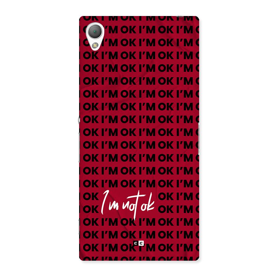 Really Not Ok Back Case for Xperia Z3