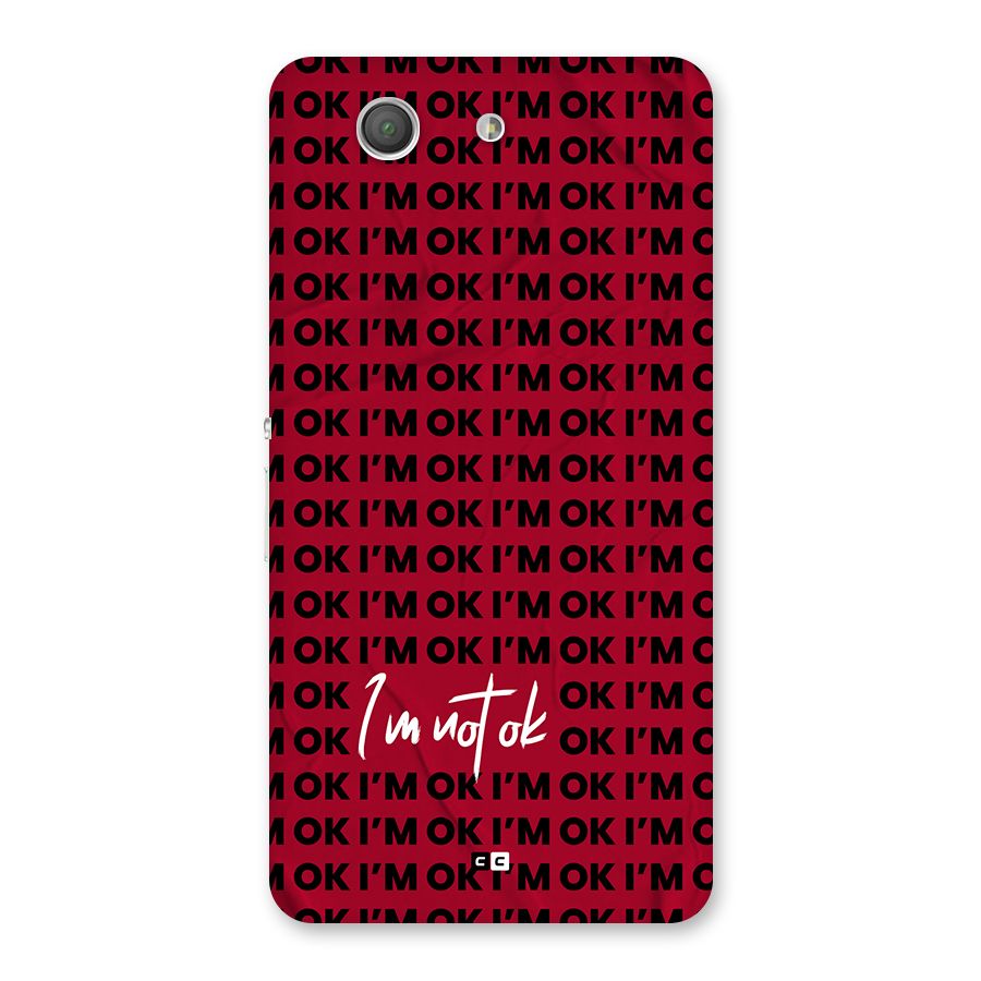 Really Not Ok Back Case for Xperia Z3 Compact