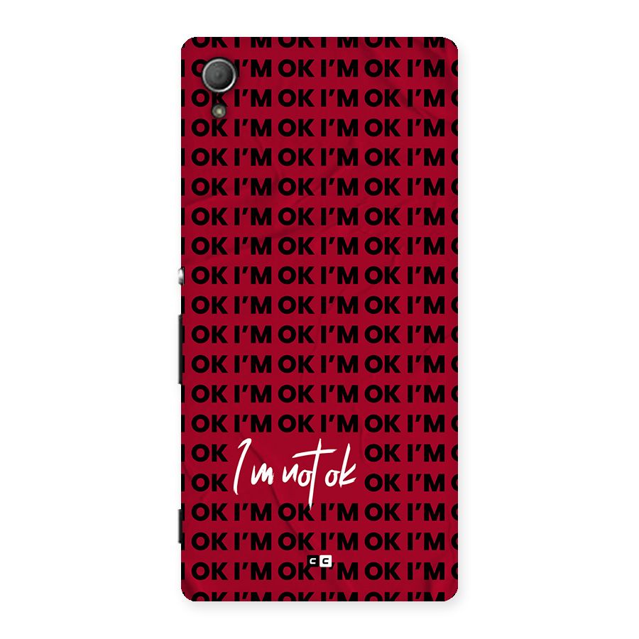 Really Not Ok Back Case for Xperia Z3 Plus