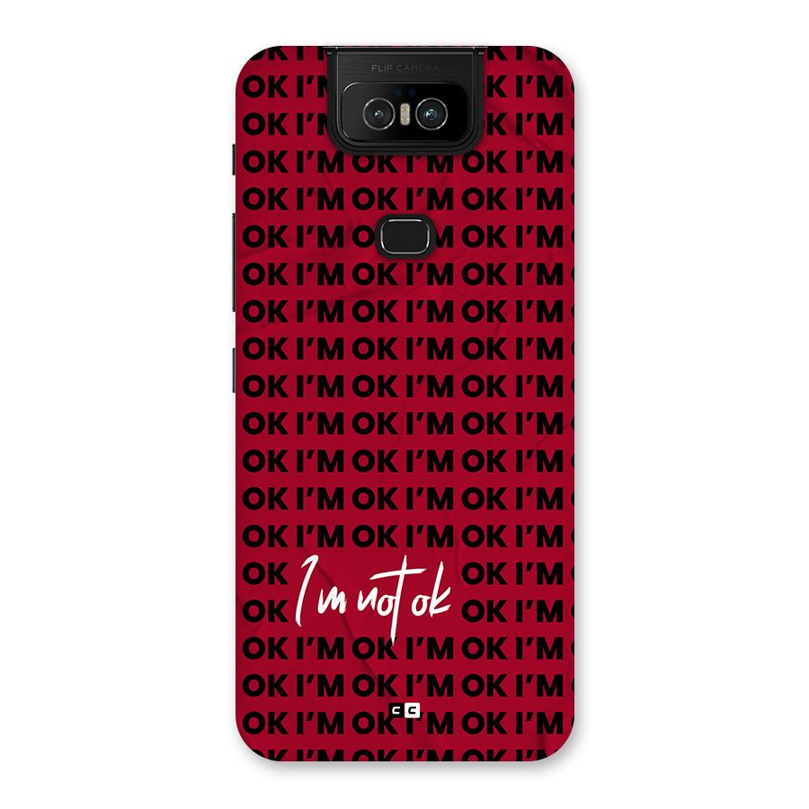 Really Not Ok Back Case for Zenfone 6z