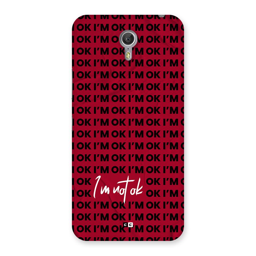 Really Not Ok Back Case for Zuk Z1