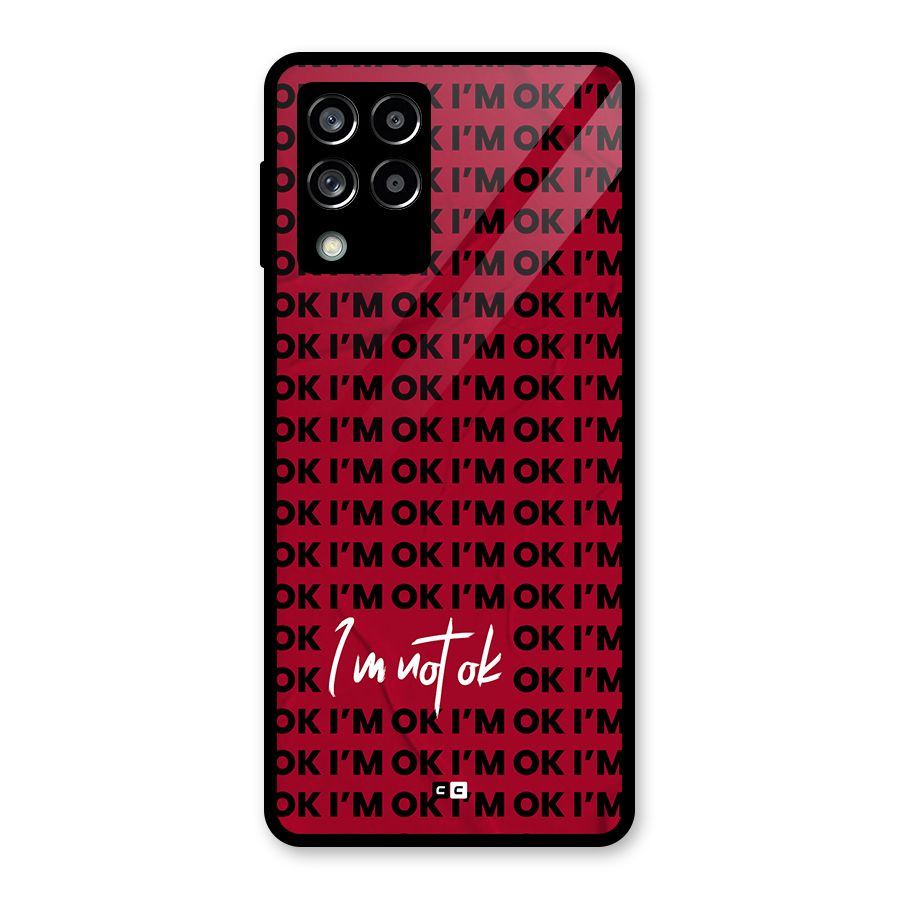 Really Not Ok Glass Back Case for Galaxy M53 5G