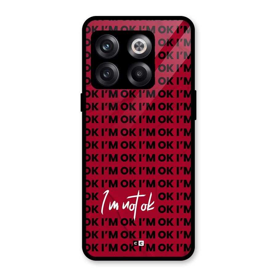 Really Not Ok Glass Back Case for OnePlus 10T