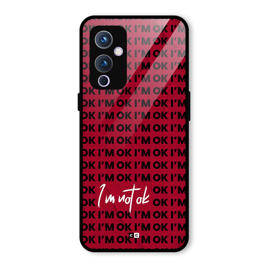 Really Not Ok Glass Back Case for OnePlus 9