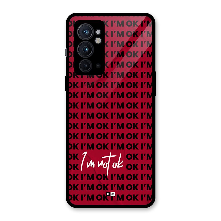 Really Not Ok Glass Back Case for OnePlus 9RT 5G