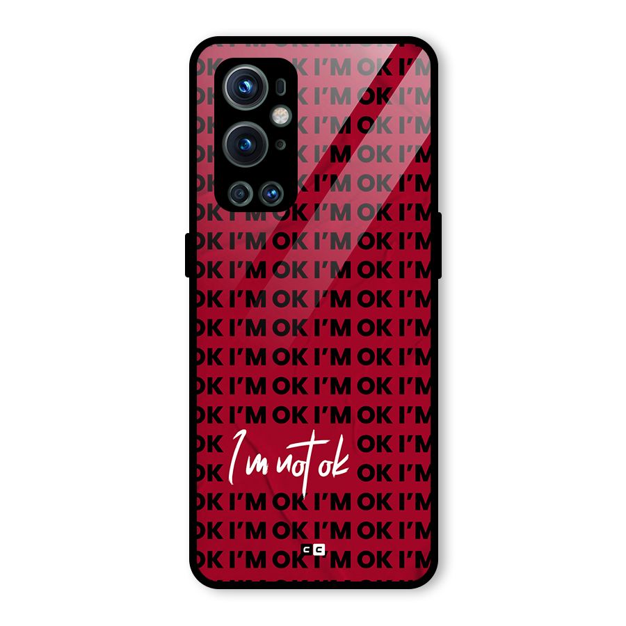 Really Not Ok Glass Back Case for OnePlus 9 Pro