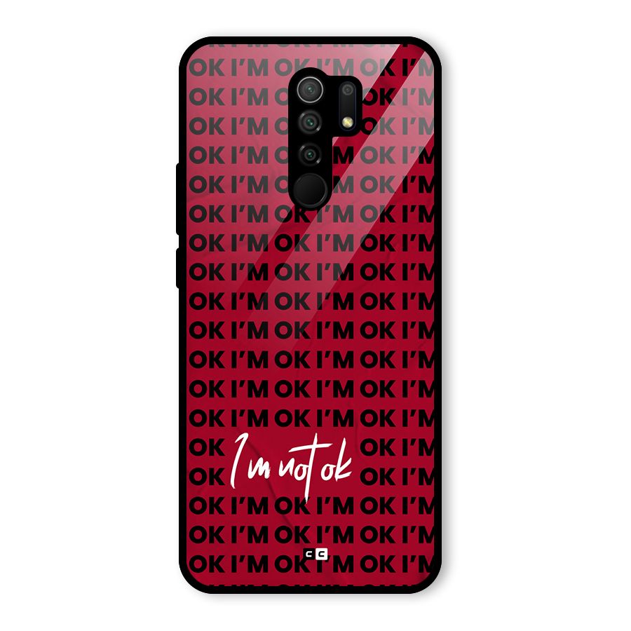 Really Not Ok Glass Back Case for Poco M2