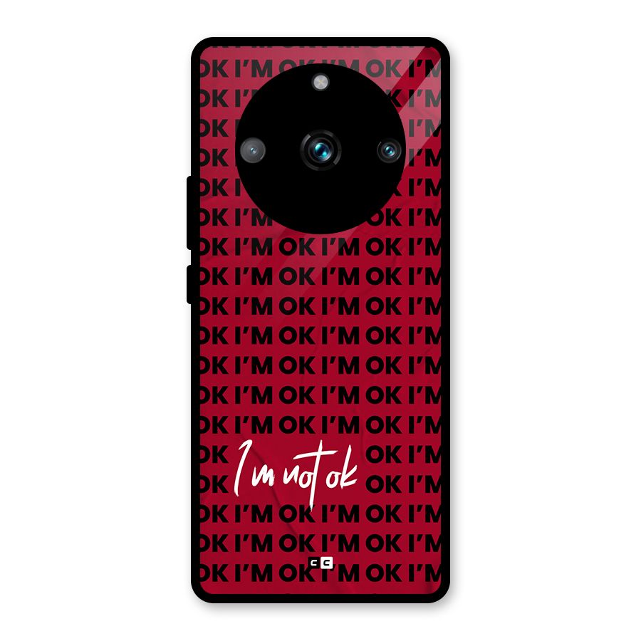 Really Not Ok Glass Back Case for Realme 11 Pro Plus