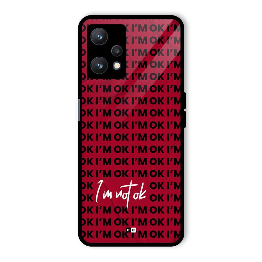 Really Not Ok Glass Back Case for Realme 9 Pro 5G