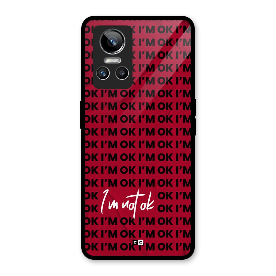 Really Not Ok Glass Back Case for Realme GT Neo 3