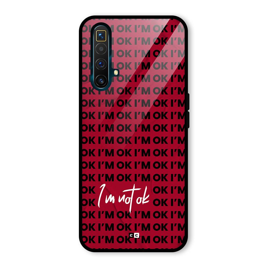 Really Not Ok Glass Back Case for Realme X3 SuperZoom