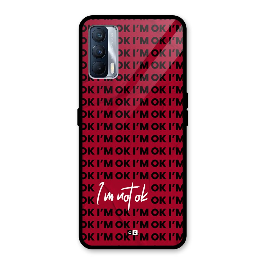 Really Not Ok Glass Back Case for Realme X7