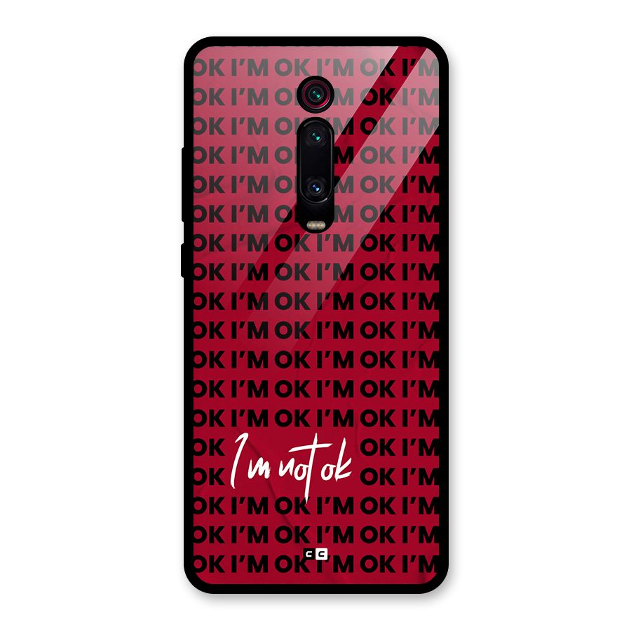 Really Not Ok Glass Back Case for Redmi K20 Pro