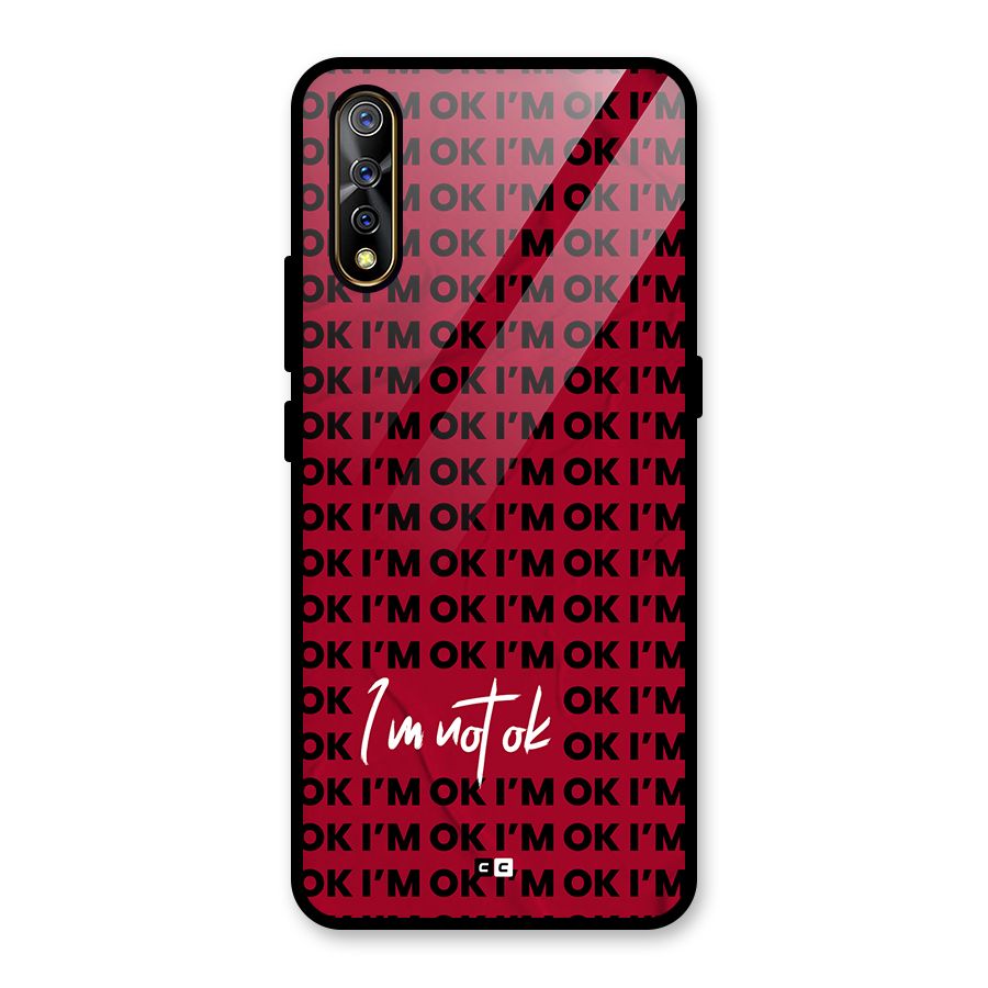 Really Not Ok Glass Back Case for Vivo Z1x