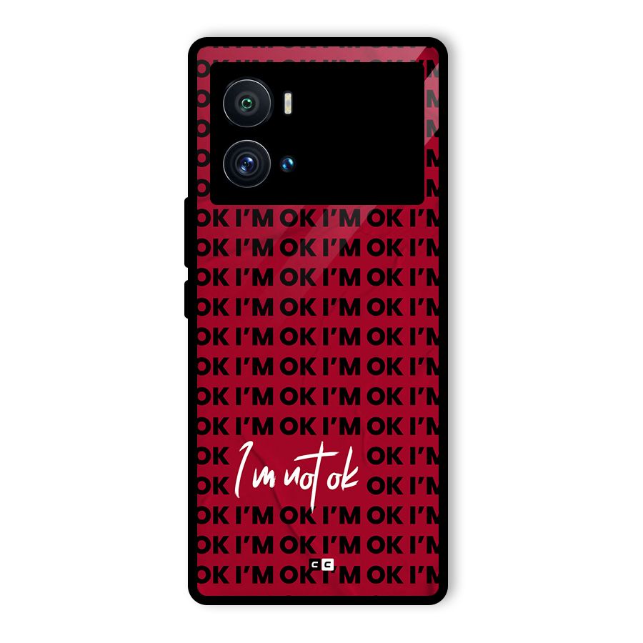 Really Not Ok Glass Back Case for Vivo iQOO 9 Pro