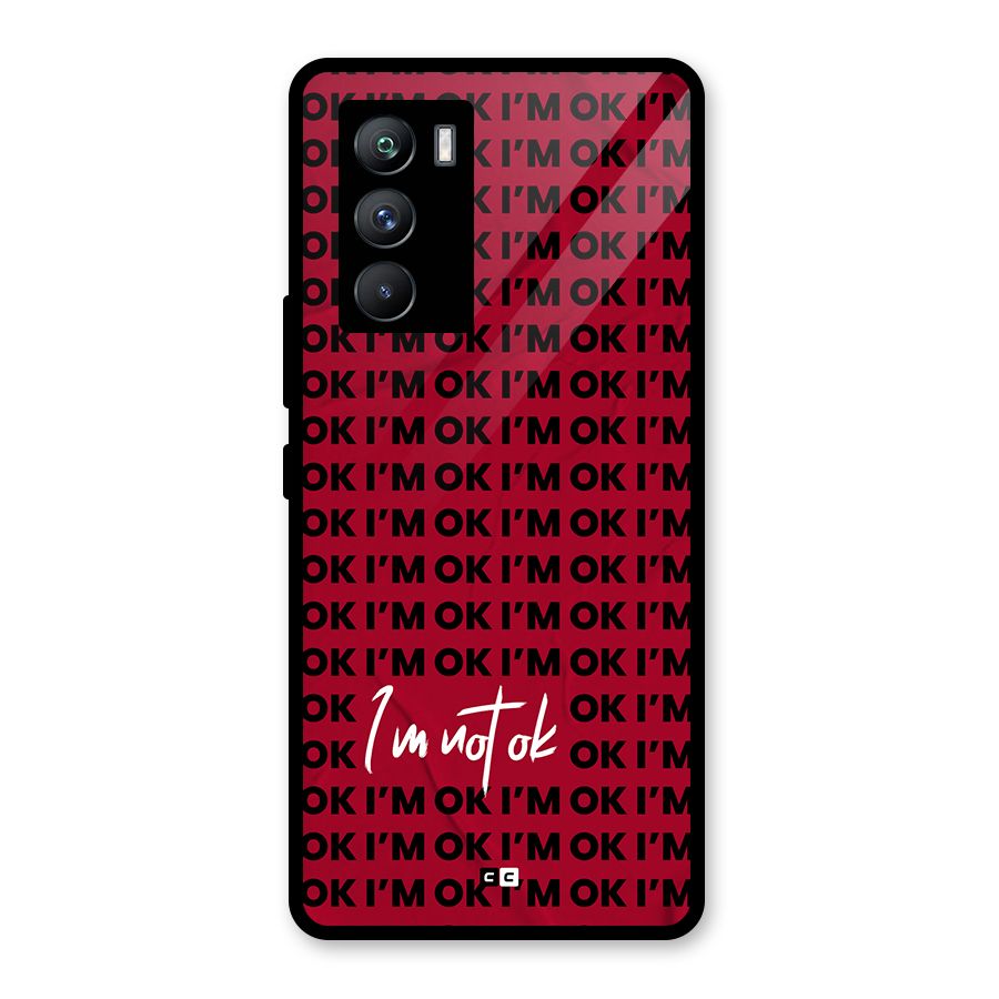 Really Not Ok Glass Back Case for Vivo iQOO 9 SE