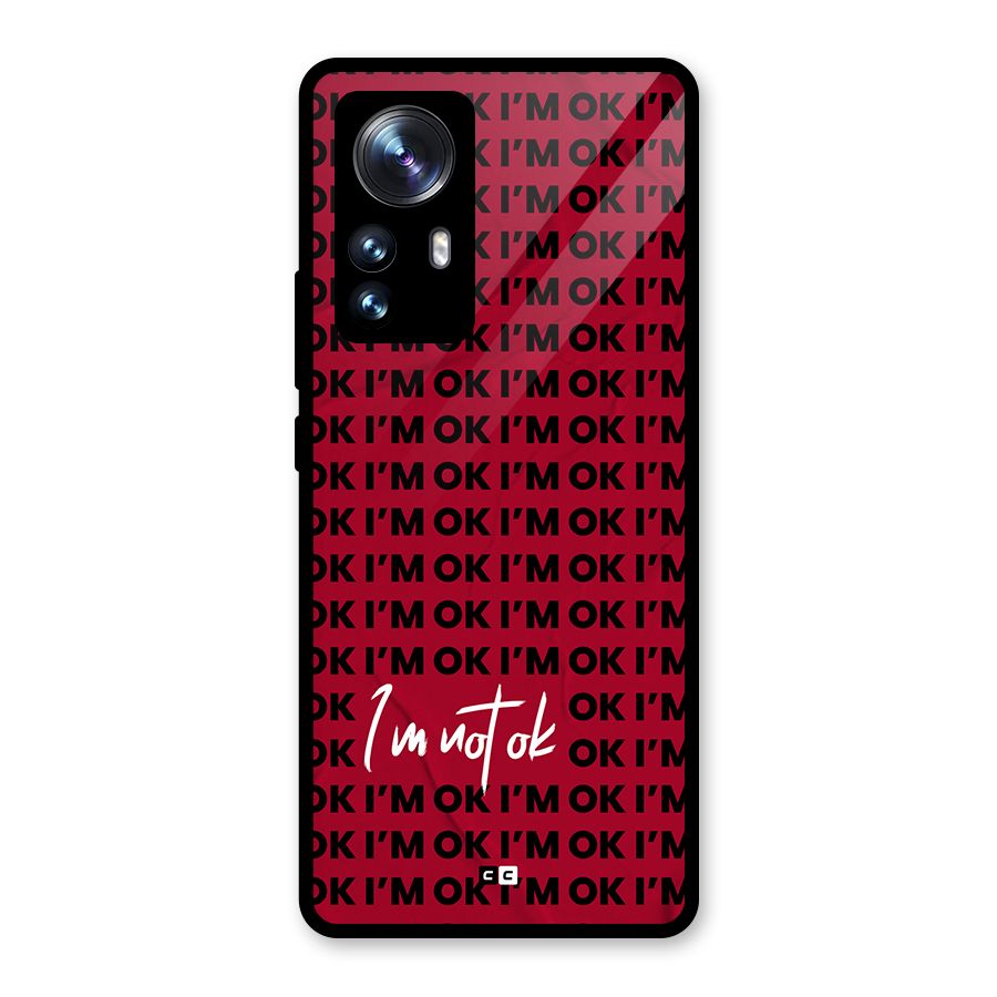 Really Not Ok Glass Back Case for Xiaomi 12 Pro