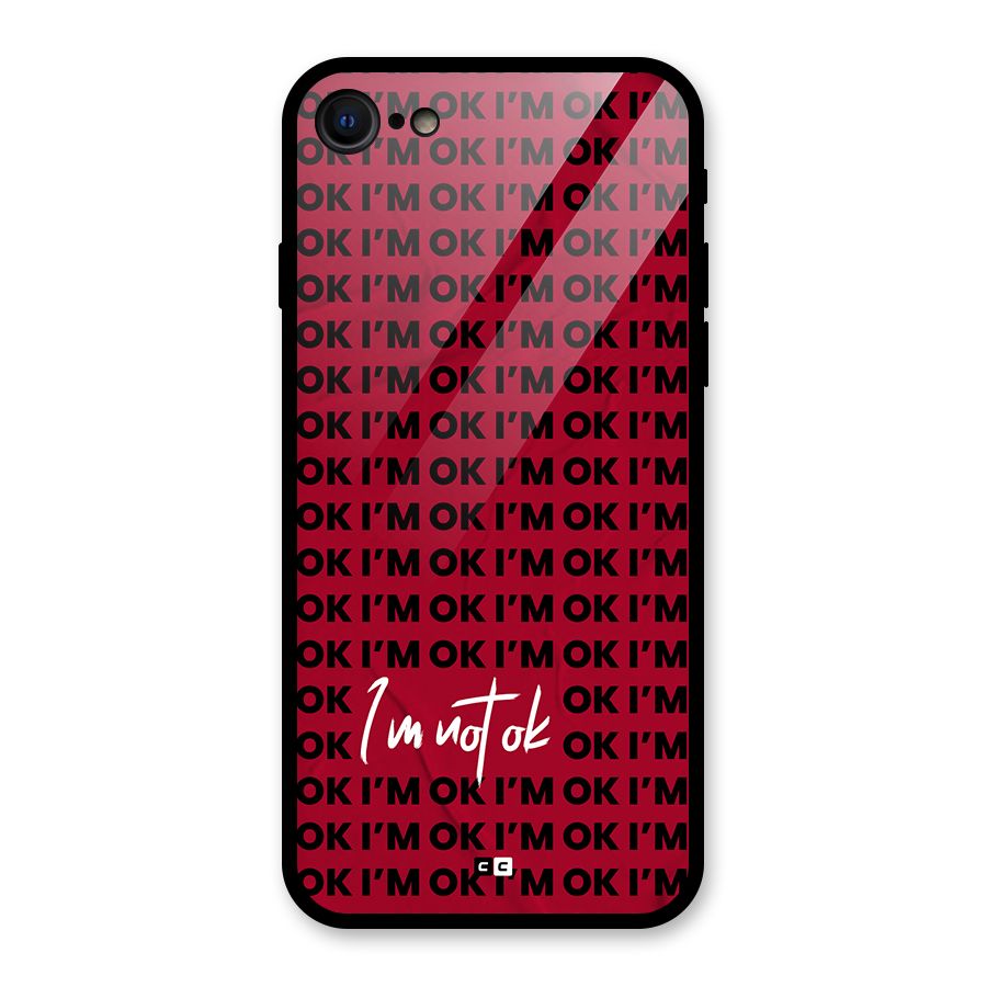 Really Not Ok Glass Back Case for iPhone 7
