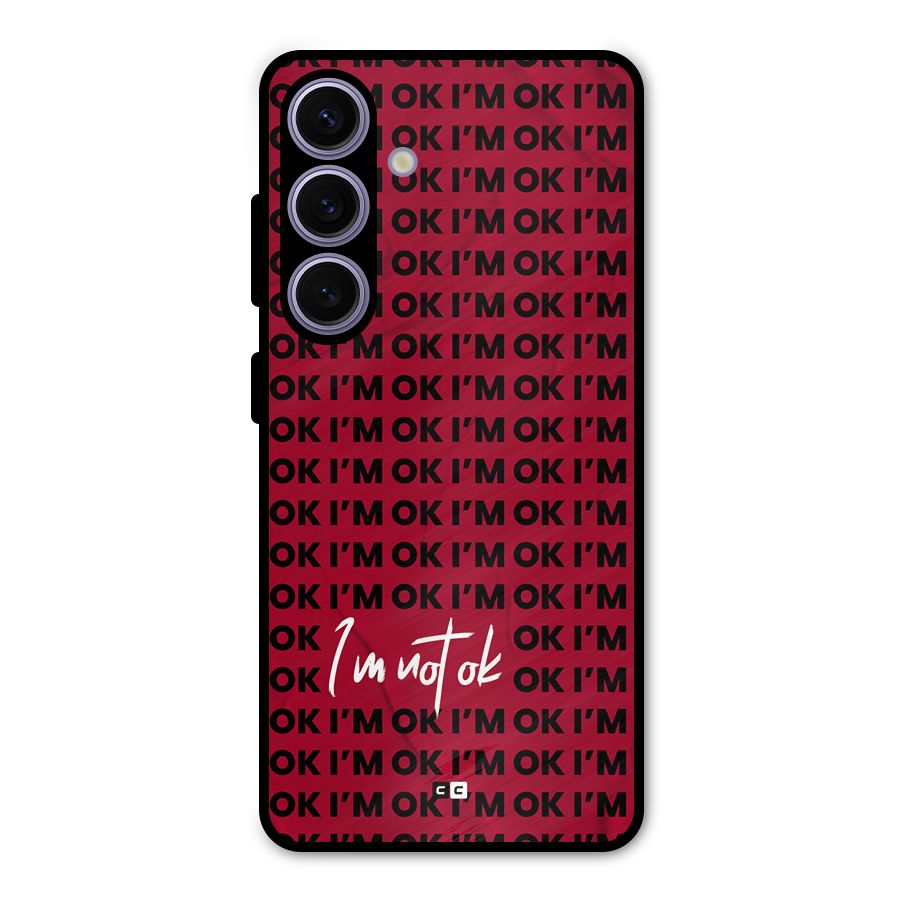 Really Not Ok Metal Back Case for Galaxy S24