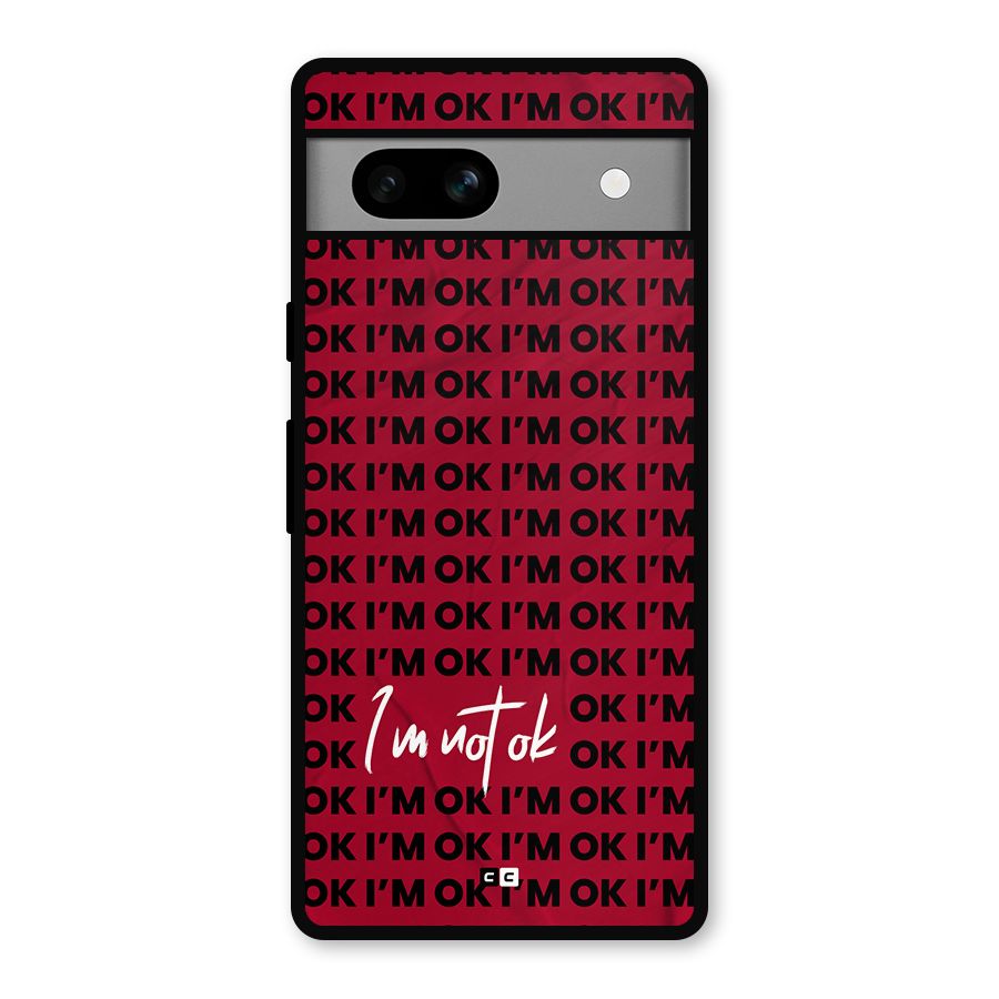 Really Not Ok Metal Back Case for Google Pixel 7a