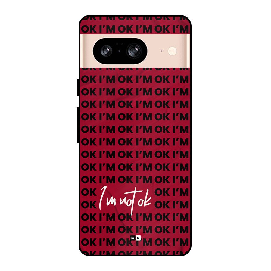 Really Not Ok Metal Back Case for Google Pixel 8