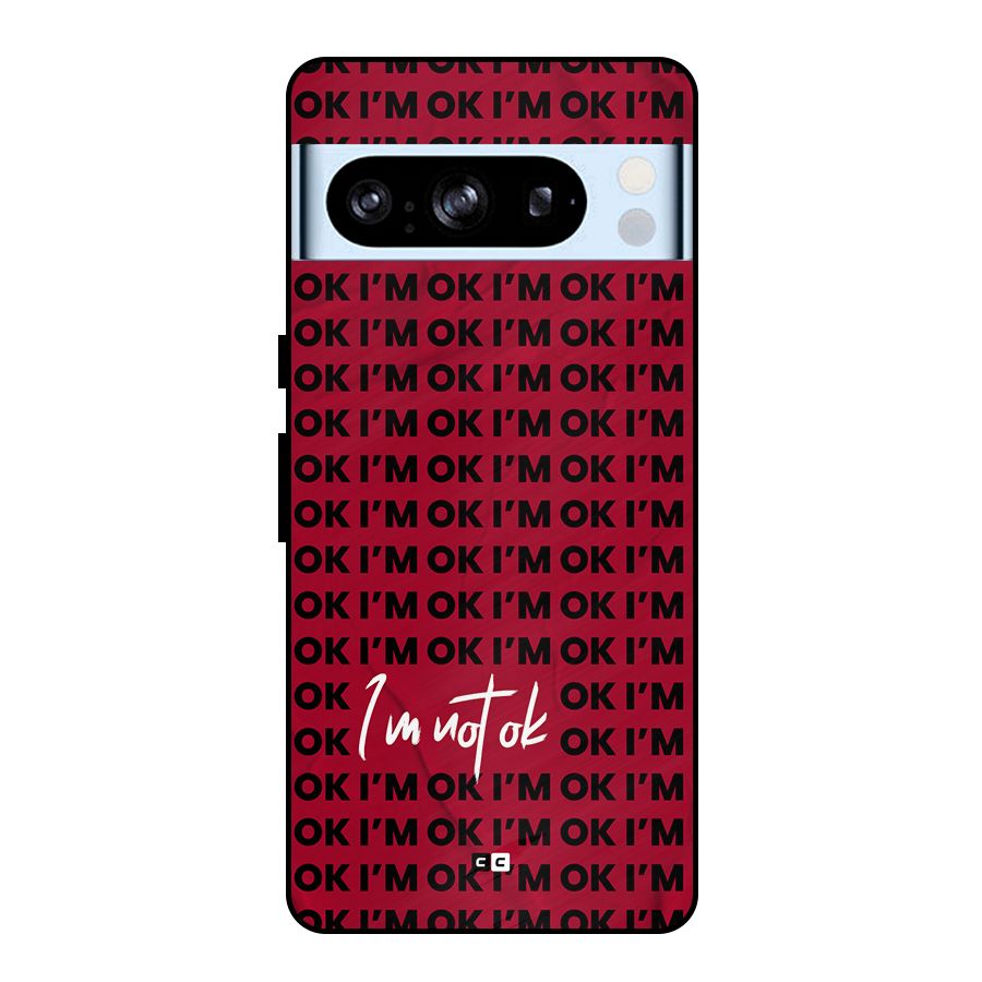 Really Not Ok Metal Back Case for Google Pixel 8 Pro
